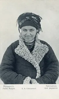 Sheepskin Prints: Russian Peasant Woman