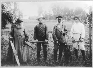 Wood Work Prints: Russian Peasants
