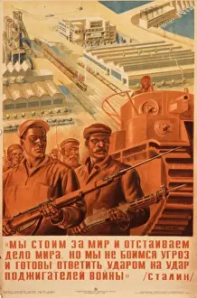 Russian propaganda poster