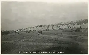 Refugees Prints: Russian Refugee Camp at Mudros, Greece