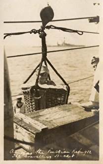 Russian Royal Princess escaping on the HMS Marlborough