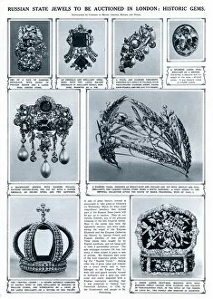 Images Dated 11th June 2019: Russian state jewels to be auctioned in London