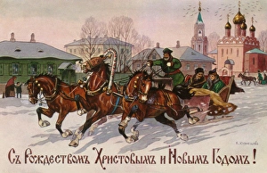 Abreast Gallery: A Russian troika