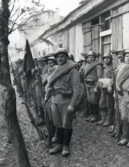 Awaiting Prints: Russian troops, Salonika Front, WW1