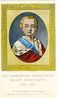 Ivan Prints: Russian Tzars - Ivan Vi - 1740-1741