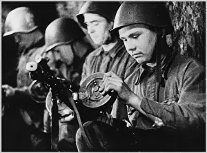 Russians in Trench