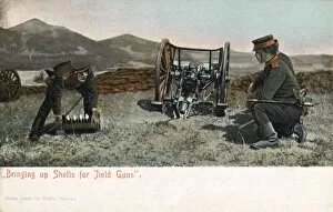 Russo-Japanese War - Bringing up shells for the field guns