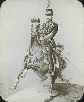Russo Japanese Prints: Russo-Japanese War - Emperor of Japan