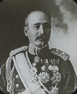 Russo Japanese Prints: Russo-Japanese War - General Koda