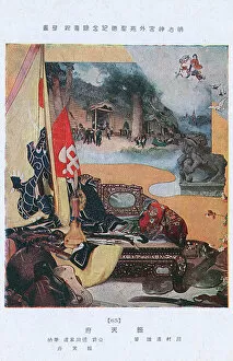 Russo Gallery: The Russo-Japanese War - Interior scene