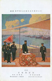 Images Dated 1st June 2016: The Russo-Japanese War - Japanese Naval Admirals