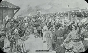 Send Prints: Russo-Japanese War - Kobe send off