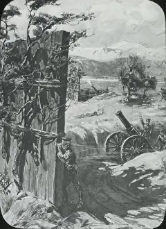 Suns Prints: Russo-Japanese War - Masked Howitzers