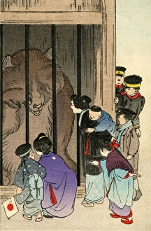 Images Dated 4th April 2019: Russo-Japanese War - Propaganda - The Caged Russian Bear