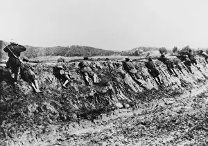 Weaponry Prints: Russo-Japanese War, Trench Warfare