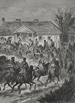 Militaries Prints: Russo-Turkish War (1877-1878). Russian Imperial