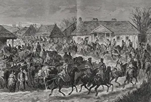 Militaries Prints: Russo-Turkish War (1877-1878). Russian Imperial