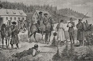 Identify Prints: Russo-Turkish War (1877-1878). Russian troop post