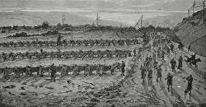 Cannons Prints: Russo-Turkish War (1877-1878). Surrender of