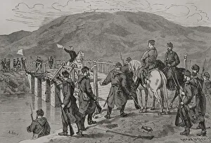 Weaponry Prints: Russo-Turkish War (1877-1878). Surrender of