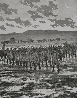 Russo-Turkish War (1877-1878). Turkish infantry