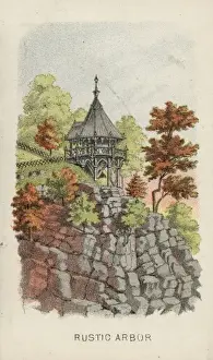 Rustic arbor