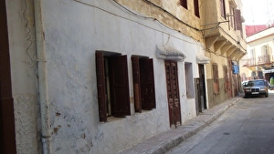 Images Dated 9th February 2012: Rustic doors and windows in Rabat
