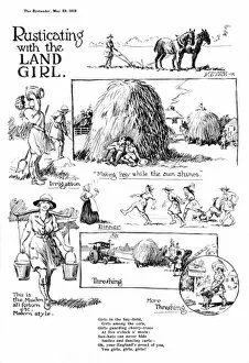 Arable Gallery: Rusticating with the Land Girl by Leonard P. Dowd