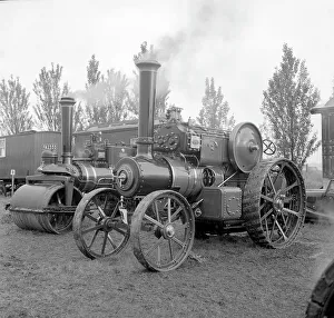Newark Prints: Ruston Proctor Road Tractor OR 8501 The Lincoln Imp