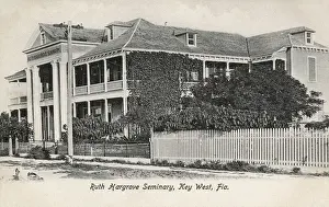 Junior Prints: Ruth Hargrove Seminary, Key West, Florida, USA