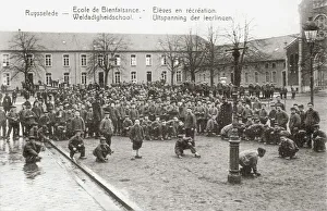 Images Dated 25th June 2019: Ruysselede Reformatory, Belgium - Boys at play