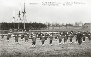 Provided Prints: Ruysselede Reformatory, Belgium - Gymnastics class