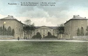 Images Dated 25th June 2019: Ruysselede Reformatory, Belgium - Main entrance