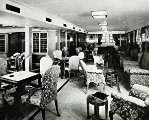 Lounge Prints: RV Britannic, Lounge