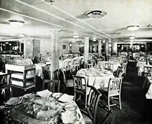 Britannic Prints: RV Britannic, Restaurant