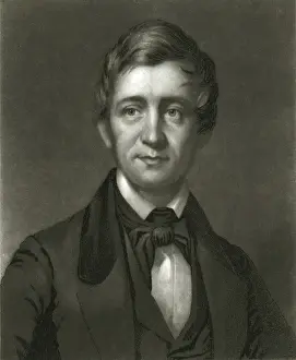 Essayist Prints: Rw Emerson / Sartain