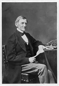1803 Prints: Rw Emerson / Sitting