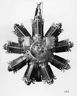 Radial Gallery: Ryan-Siemens 9 radial aero-engine