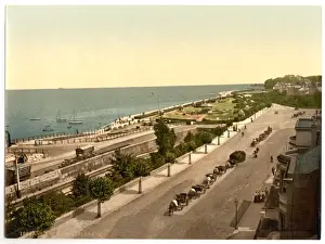 Ryde Prints: Ryde, the esplanade, Isle of Wight, England