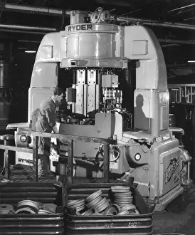 Brakes Prints: A Ryder disc brake pad machine
