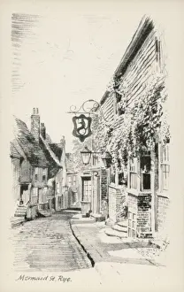 Half Timbered Prints: Rye, East Sussex - The Mermaid Inn, Mermaid Street