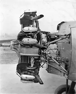 Cooled Prints: S-5-125 direct-drive, five-cylinder, air-cooled radial