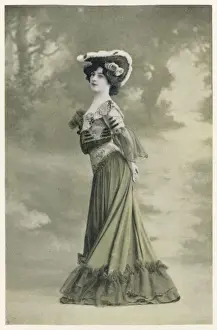 Flounce Prints: S-Bend Silhouette 1904
