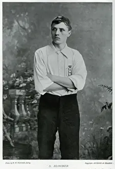 S Bloomer, England International footballer