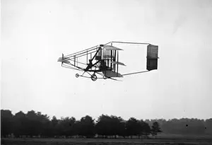 Michelin Prints: S F Cody flying the Cody biplane No 2