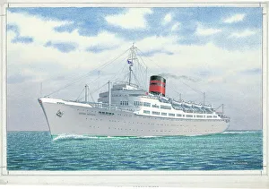 Monarch Prints: S. S. Ocean Monarch, Furness Line
