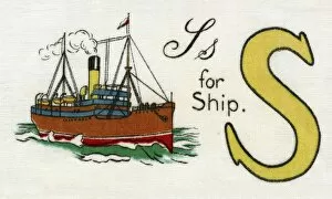 Alphabet Collection: S for Ship