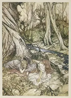Faint Prints: s / Speare: Hermia & Helen