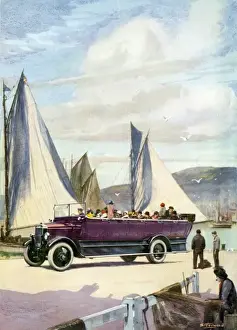 S Teerwood. Open-top charabanc