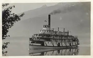 Steam Boat Prints: S. W. S. Bonnington, a sternwheel steamboat